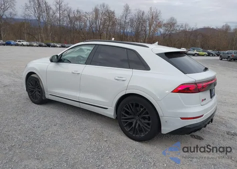 2025 Audi Sq8 Prestige 4.0 Tfsi Quattro z USA, uszkodzony, nr VIN WA1CWBF19SD015691